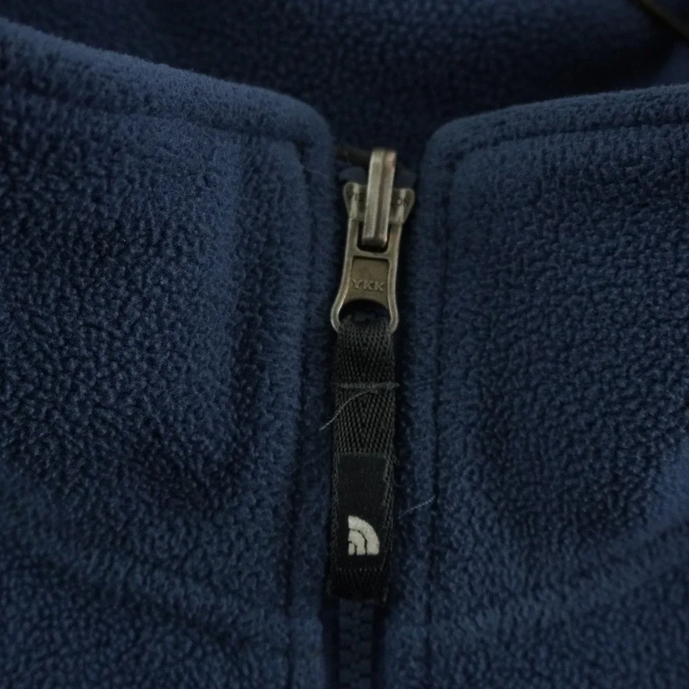 The North Face Fleece Jacket Mens L Blue Y2K TKA 200 Colorblock
